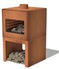 339,00 BHS2H 2000 x 400 x 430 nvt 80 nvt Corten 3mm 559,00 Vuurschalen Artikel Buitenwerkse Voet