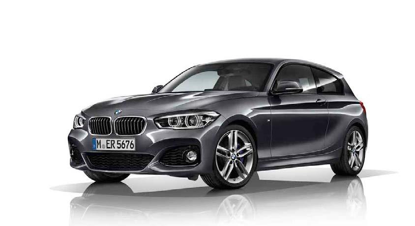 BMW modellen Consumentenprijs* Opties exclusief voor M Sport Edition: - 258 Banden met noodloopeigenschappen.
