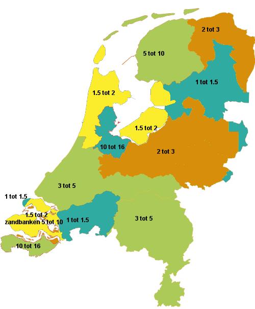 8 van 30 moet worden. De hoge puntdichtheid maakt het ook mogelijk om AHN te gebruiken voor watersysteembeheer in stedelijk gebied.