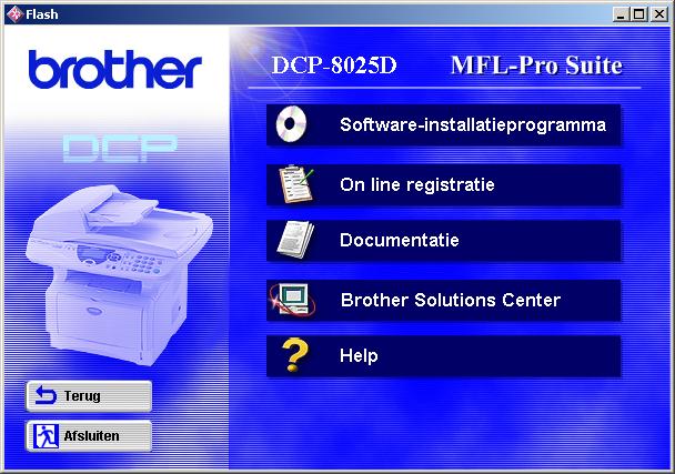 Bij gebruik van Windows NT Workstation Version 4.0 Zorg dat u de instructies in stap 1 De machine instellen op pagina s 2-5 hebt gevolgd. installeren van de machine 1 Zet de computer aan.