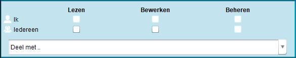 instellingen van een Aansluiting kunnen uitsluitend door de Beheerder worden uitgevoerd.