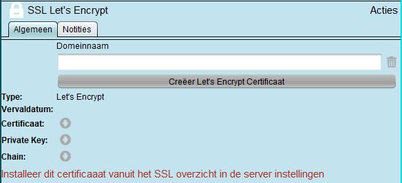 2.12.2 Let s Encrypt Let s Encrypt levert gratis SSL certificaten.