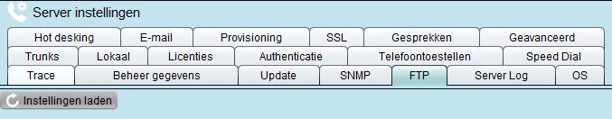 2.18 FTP Op de Xelion server kan een FTP server worden geïnstalleerd. Men kan dit bijvoorbeeld gebruiken voor het overhevelen van CSV bestanden voor een automatische import.