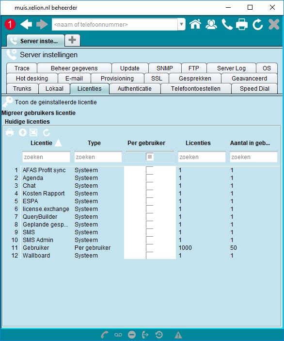 De tenant-beheerder kan vervolgens bepalen of de licentie per gebruiker toegekend moet worden of dat deze voor alle gebruikers van de tenant geldt. 2.23.