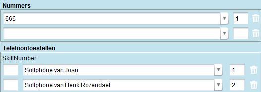 Met het veld Conference caller id bepaal je de inkomende nummerweergave voor de deelnemers.