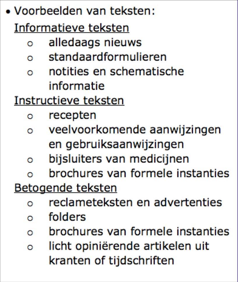 Uit syllabus