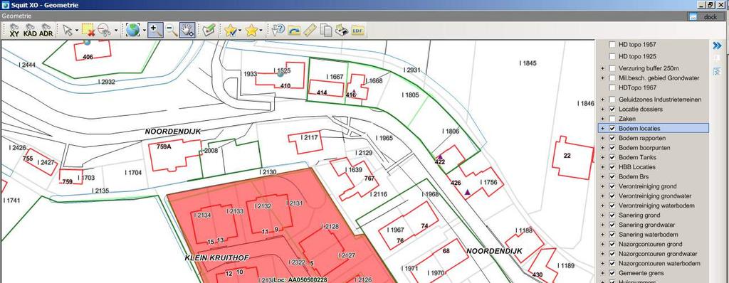 2 Gegevens op perceel DBD00 I 1946 Overzicht historische bodembedreigende activiteiten Omschrijving bedrijf Adres Bedrijfsnaam Periode smeeroliën- en vettengroothandel Vissersdijk 38 BARCO BEHEER BV