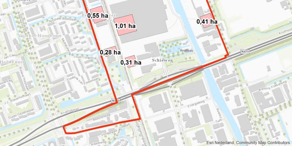 3 Emissies verkeer (indirecte emissies) Als gevolg van het verdwijnen van bedrijven zullen de verkeersintensiteiten op de wegen binnen en rondom het plangebied afnemen.