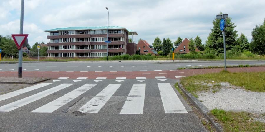 led lichten doven de weg weer vrij is. Dat is een foute aanname. Ze kunnen dan verrast worden door fietsers op het fietspad. De veiligheidseffecten van led lichten in het wegdek zijn niet aangetoond.