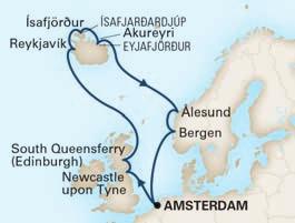 Boek voor 31 januari 2019 een cruise in Europa en ontvang bovendien een Drankenpakket inclusief BRITTANNIË & IERLAND 14 nachten* rondreis met de Rotterdam NOORDELIJKE EILANDEN