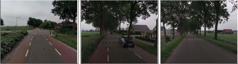 Aan de westijde bevindt zich een vrij liggend fietspad van 2,50 meter. Het kruisingsvlak bij de Poortsteeg is uitgevoerd in gebakken klinkers.