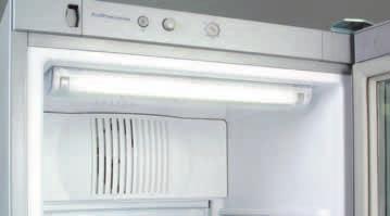 Deurcontactschakelaars schakelen de ventilator bij het openen van de deur uit. Daardoor wordt waardevolle energie bespaard en het binnenstromen van warme buitenlucht verhinderd.