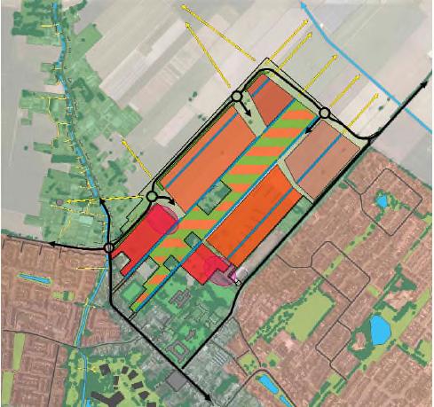 Afbeelding 2.2: ruimtelijke visie De Beljaart 2.