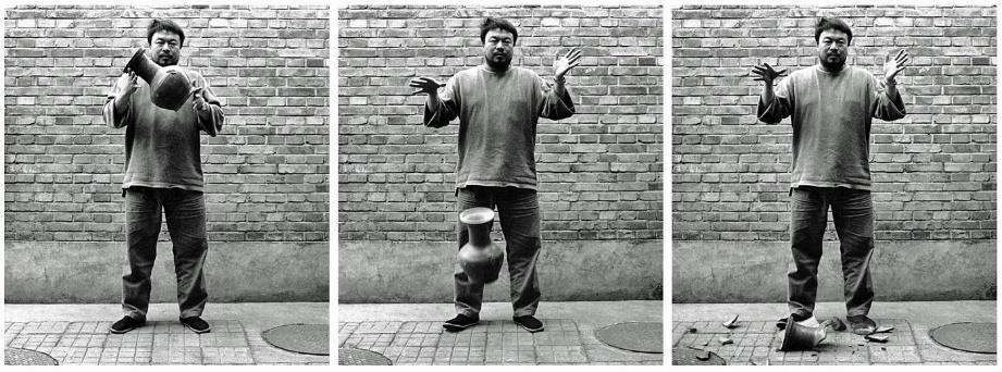 Kapot maken Ai Weiwei Kapot maken is niet het eerste waar we aan denken als we een constructieve voorstelling maken.