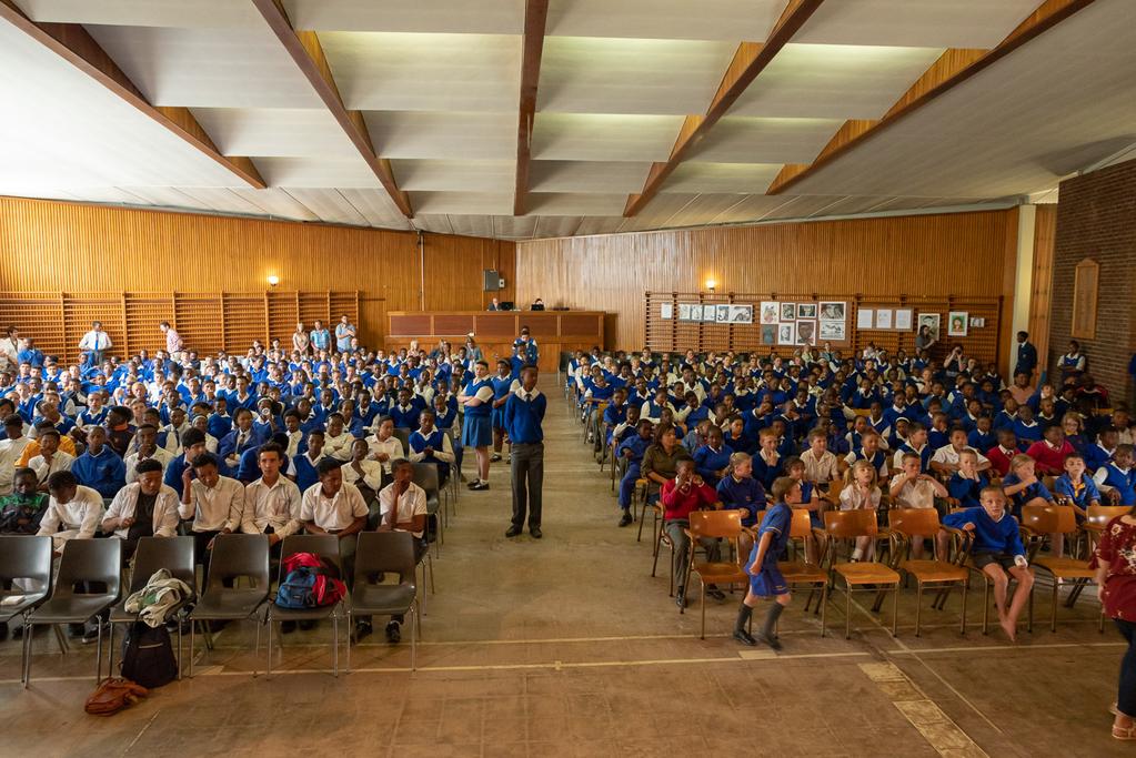 WERKBEZOEK OKTOBER 2018 In oktober zijn bestuurseden Bert Koopman en Willem Ooms samen met Corene Koopman Dieuwke en Melanie Ooms op werkbezoek geweest in Zuid Afrika.