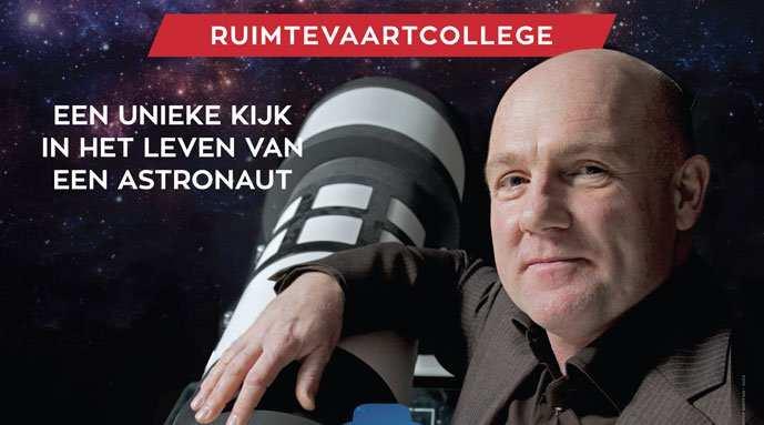 Ruim een uur neemt André Kuipers de kinderen middels een interactieve lezing mee op zijn reis door de ruimte, gevolgd door een meet & greet met mbo studenten ICT en Smart Technology van het ID