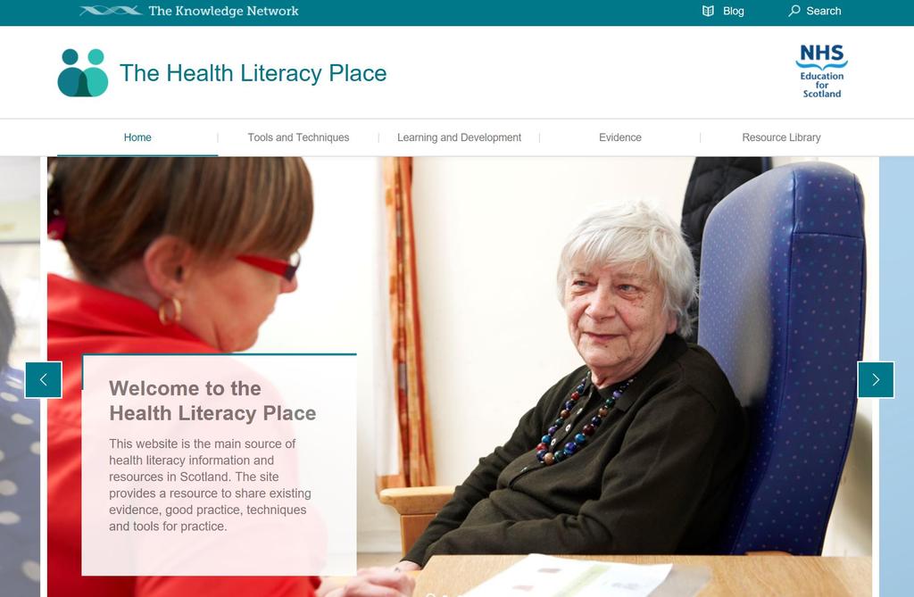 3/ The Health Literacy Place (UK,
