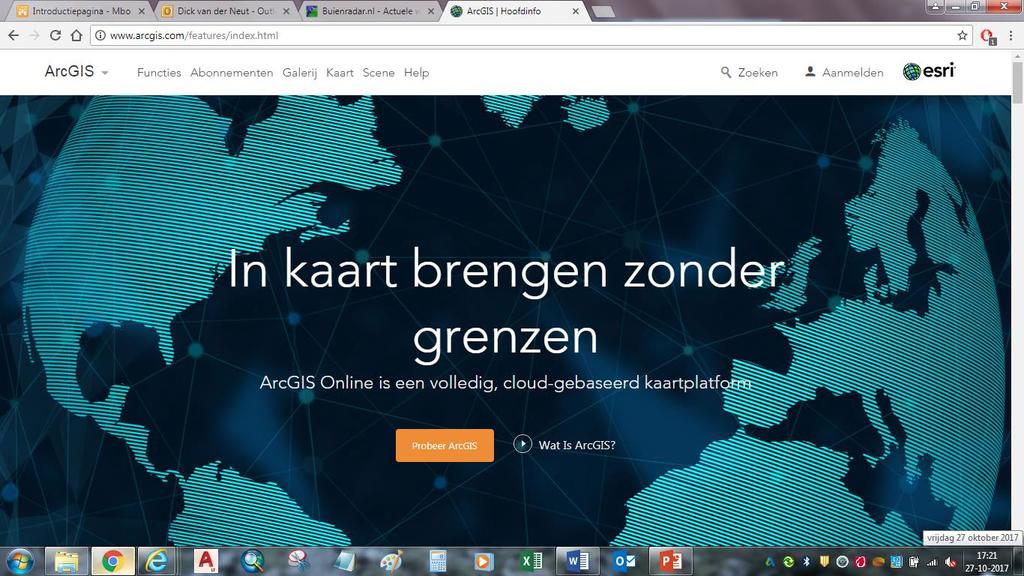 Open arcgis.