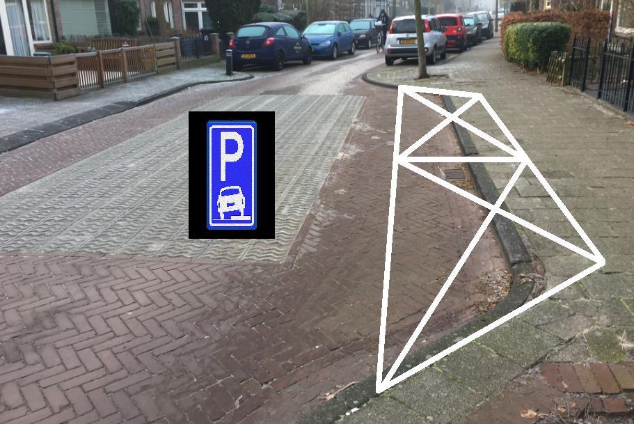 nummer 31 Twee parkeervakken mogelijk in passeerhaven.