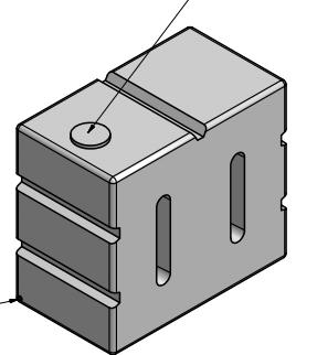 Breektank pro 000 PRO: Plug and play, stekkerklare compacte mdpe slagvaste breekrank compleet uitgevoerd in kunststof met rvs bevestigingsmateriaal.