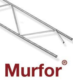 MURFOR Murfor is geprefabriceerde wapening voor metselwerk. Toepassing voor binnenmuren, buitenmuren & lijmblokken.