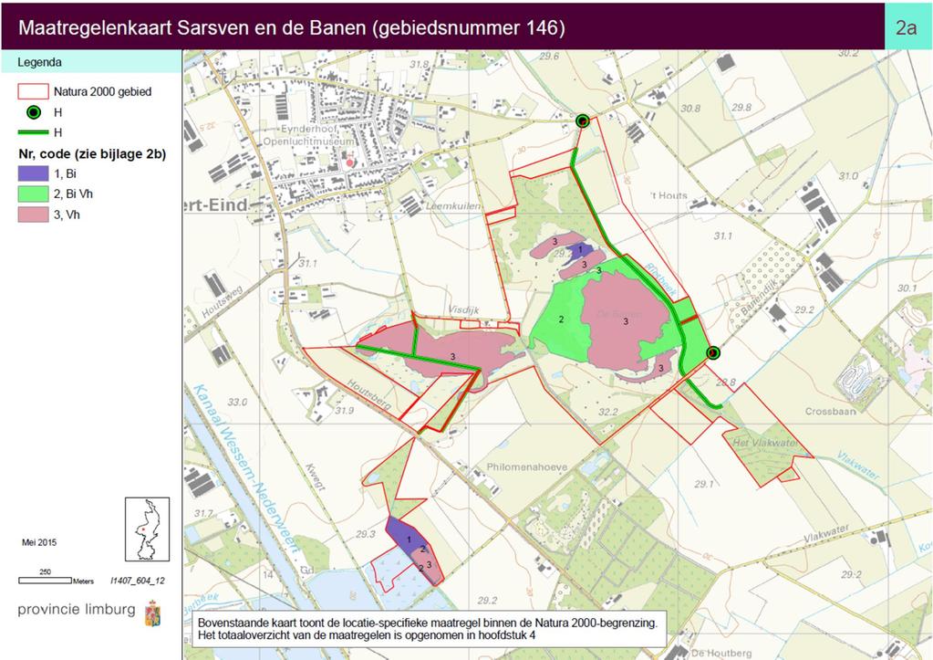 Bijlage 2a Maatregelenkaarten Sarsven en