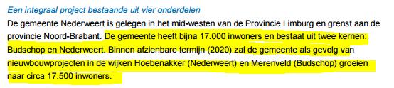 acceptabel). Verder staan er volgens critici van dit project, onwaarheden in planmer en zijn de kosten ramingen voor het aanleggen van de Randweg veel te positief ingeschat.