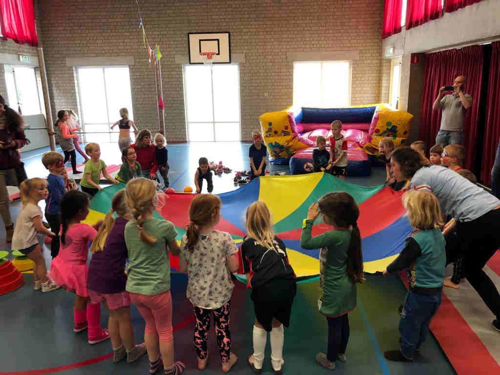 Nieuwland in Beweging Op zaterdag 23 maart was het feest voor kinderen tot en met 8 jaar in het