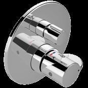 150 ± 15 29 Technische specificaties Bad- en douchekranen CeraPlus 2 inbouwthermostaat (opbouwdeel) CeraPlus 2 bad/douchethermostaat Ceratherm 50 bad/douchethermostaat Inbouwthermostaat (opbouwdeel)