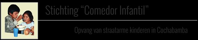 p.a. Fioringras 45 8043 KA Zwolle Tel. 038-4651785 E-Mail: comedor@home.nl SNS-Bank nr. NL19 SNSB 0956 0986 49 KvK regio Zwolle nr. 41025205 www.comedorinfantil.org ANBI erkend.