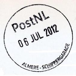 Spoordreef 30 (Almere Stad) Status 2007: Postkantoor