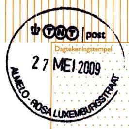voor mei 2009: Postkantoor