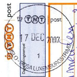 (adres in 2007: eigen vestiging Postkantoren BV) ALMELO