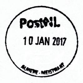 voor september 2010: Postkantoor