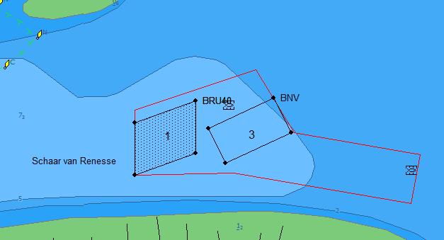 18 Bijlage 1 Kaarten en coördinaten van de MZI-locaties in de Oosterschelde en Voordelta zijnde het herkomstgebied van waar uit de transporten plaatsvinden.