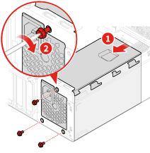 De voedingseenheid installeren 48 ThinkCentre