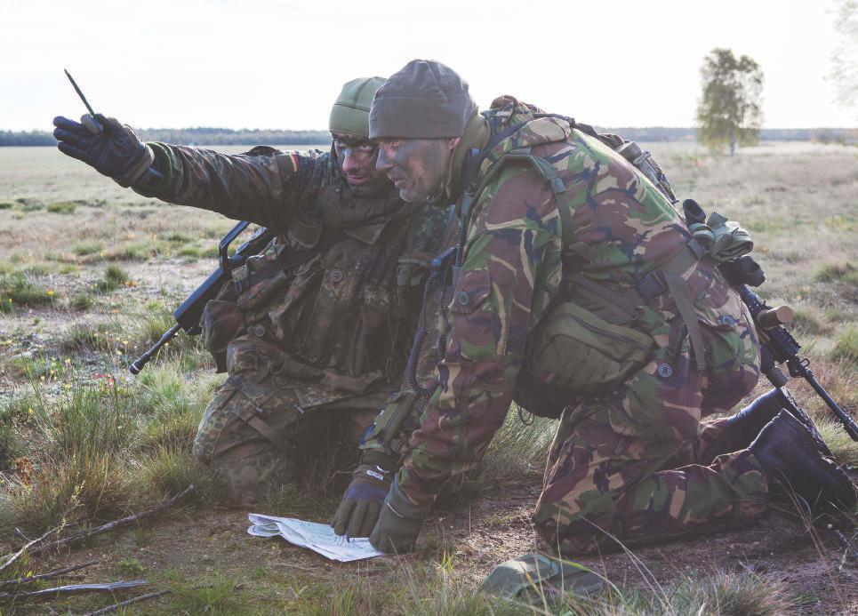 Pathfinders moeten onder de meest primitieve en extreme omstandigheden kunnen overleven Internationaal overleg.