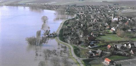 Volgens de stroomgebiedbenadering dienen overstromingsrisico s voor het hele stroomgebied beschouwd te worden.