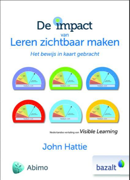 leren te verbeteren Visible Learning for Teachers: Maximizing Impact on Learning