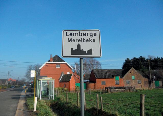 4.5 Lemberge Lemberge situeert zich in het oosten van de gemeente en is met zijn 900 inwoners een van de kleinere deelgemeenten.