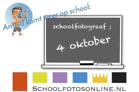 Groetjes van het Tuinteam Schoolfotograaf Op 4 oktober krijgen we weer bezoek van de schoolfotograag Arnold Bartman: Even voorstellen De komende tijd zal Petra de Vré op maandag en docnderdagochtend
