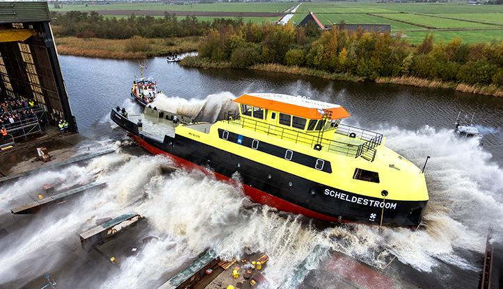 Gdansk. 11-2018 verkocht aan Baltnautic Shipping Ltd., Riga-Letland, roepsein YLOU, herdoopt MOONRAY. (Foto: Koos Goudriaan, 22-3-2016, Parkkade, Rotterdam langszij CELTIC VIGOUR).
