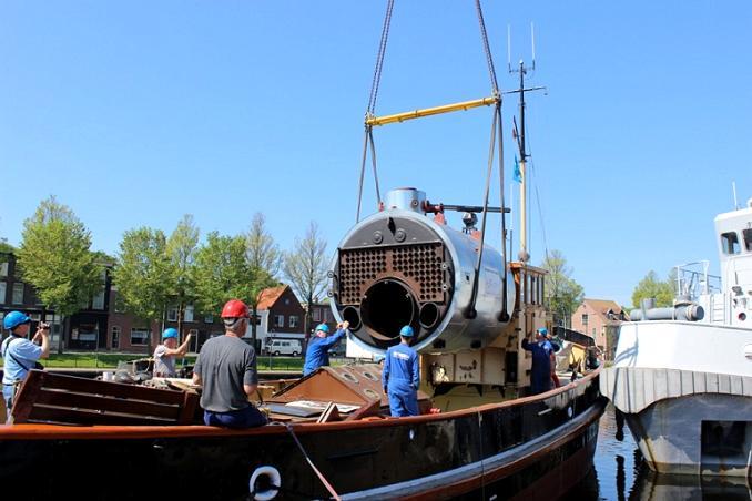 In de tweede helft van 2018 krijgt de laatste fase van de restauratie van de zeegaande stoomsleepboot Noordzee zijn beslag.