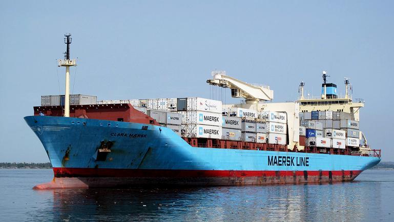 CLARA MAERSK, IMO 8820016, Containerschip, 10-7-1992 opgeleverd als CLARA MÆRSK. 30-7-2018 verkocht aan Maersk Shipping Hong Kong Ltd.