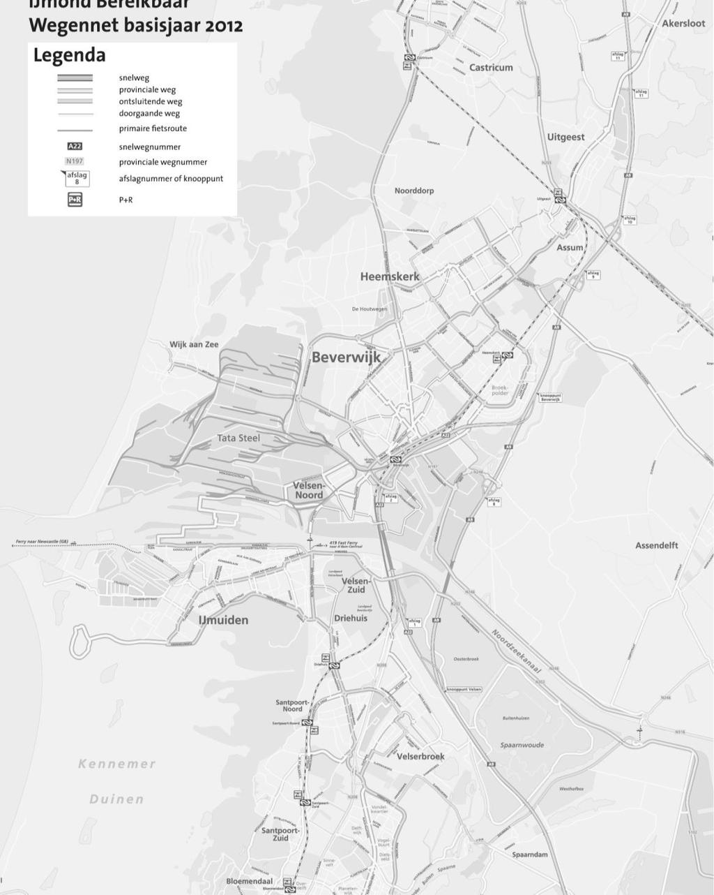Haarlem en omgeving Amsterdam (-Havens) Voorkeursroute 1 e alternatief