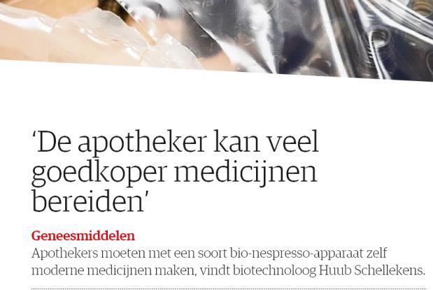 is geëxpireerd Onhaalbaar: Primair stofpatent Biofarmaceutica Gentherapie (Nusinersen, spinraza)