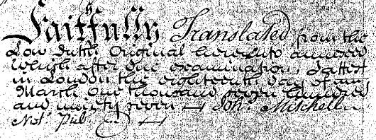 Toevalsvondsten In het notarieel archief van Maassluis is een akte aangetroffen (Not. Arch. Maassluis 30, no.