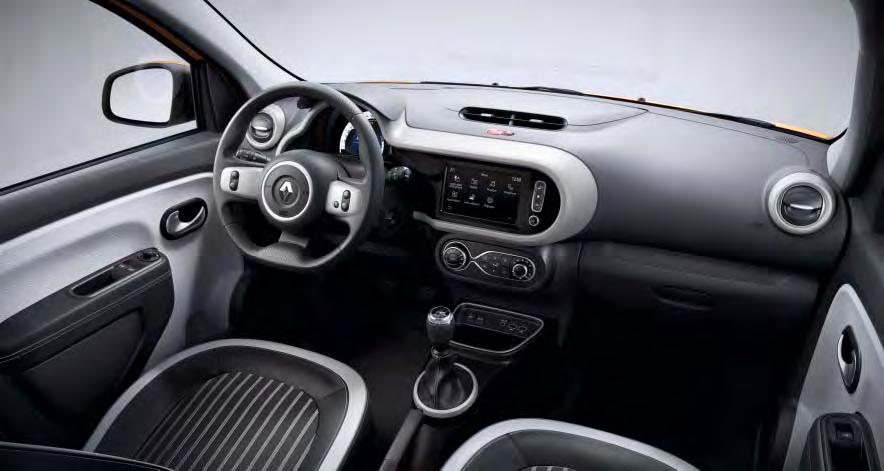 CARLAB Ambiances Intens Design & Elegantie De Intens biedt alle luxe die de Twingo te bieden heeft.