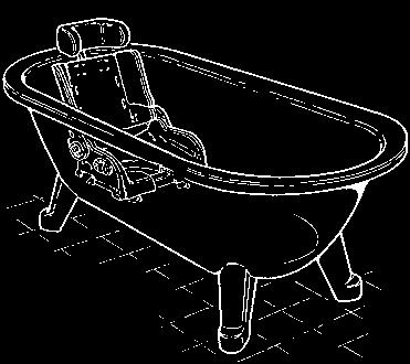 Montage handleiding Monteren van het zitgedeelte van de Flamingo in een bad Voordat u het zitgedeelte van de Flamingo in het bad plaatst, dient u de onderstaande instructies en