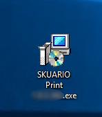 Installatie Installatie Installatie 1. Download het installatiebestand via SKUARIO.net/downloads. De bestandsnaam is 'SKUARIO Print <versienummer>.exe'.